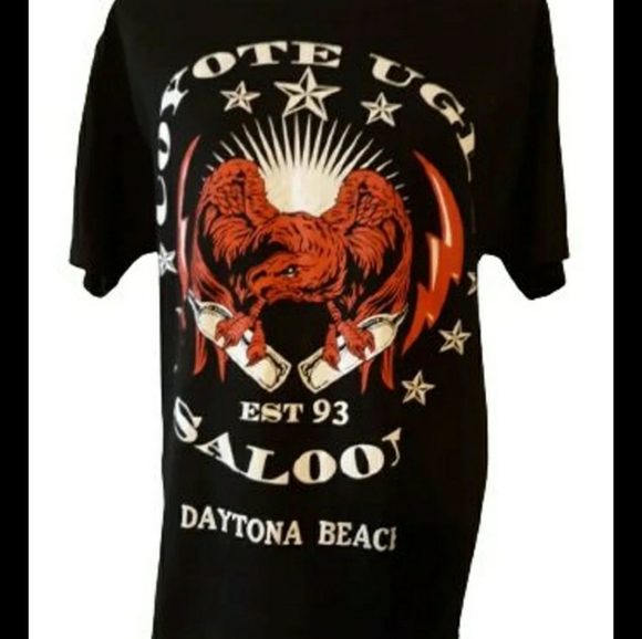 Unisex coyote ugly saloon Daytona beach Florida sz Lg shirt - Picture 5 of 6